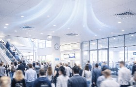 Ambientes com alta circulação de pessoas